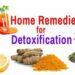 Home Remedies for Detoxing